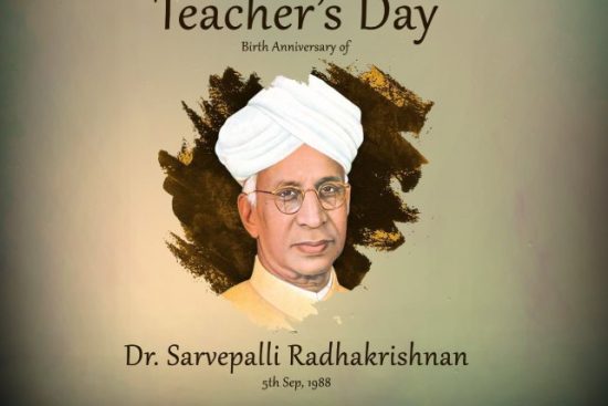 Happy Teacher's Day Sarvepalli Radhakrishnan